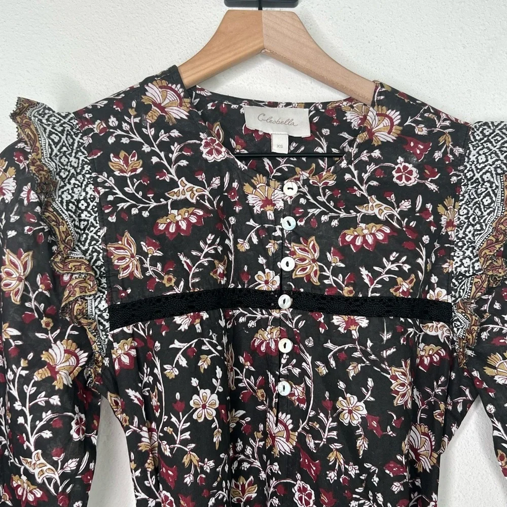 Cleobella Lotus Midi Dress in Lolita print, size XS NWOT - Picture 7 of 7